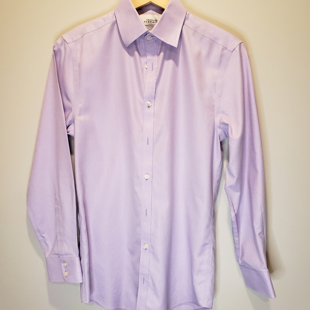 CHARLES TYRWHITT Lavender Dress Shirt